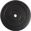 VirtuFit Disco in ghisa - Peso del bilanciere - 30 mm - 20 kg - nero