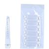 Wambere Set di 12 fermagli per capelli, forcine per capelli, parrucchiere, forcine antiscivolo, forcine a coccodrillo con denti, per acconciature semplici e tagliate, trasparenti, 95 mm