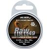 Savage Gear Raw 49 - Filo in acciaio 7 x 7 10 m, per luccio, luccioperca e pesce persico predatore, in acciaio