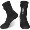 Rtdep 3mm Calzari Neoprene Calzari Sub Antiscivolo Calzari Beach Volley Impermeabili Calzari Sub 3MM Calzari Antiscivolo per Apnea e Immersion(S)