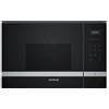 Siemens PRONTA CONSEGNA - Siemens Forno microonde da incasso BF525LMS0 finitura nero e acciaio inox da 60 cm