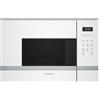 Siemens PRONTA CONSEGNA - Siemens Forno microonde da incasso BF525LMW0 finitura bianco e acciaio inox da 60 cm