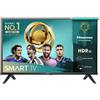 Hisense Smart TV 40 Pollici Display QLED Full HD Sistema Operativo Vidaa Classe F - 40A49Q