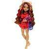 Barbie Dream Besties - Teresa, bambola snodata alla moda con lunghi capelli castani e fermagli, 10 accessori a tema videogiochi inclusi, giocattolo per bambini, 4+ anni, HYC23
