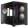 GAMDIAS Case Gamdias Aura GC10M ARGB Micro-Tower m-ATX Nero [AURA GC10M ARGB]