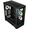 GAMDIAS Case Gamdias Atlas P2 CG ARGB Mid-Tower ATX Nero [ATLAS P2 CG]