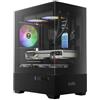 GAMDIAS Case Gamdias Aura GC9M ARGB Micro-Tower m-ATX Nero [AURA GC9M ARGB]
