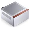 JONSBO Case Jonsbo N10 Mini-Tower Mini-ITX Argento