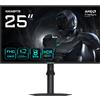 Gigabyte Monitor Led 24.5'' Gigabyte G25F2 Full HD 1920x1080/1ms/classe E/Nero [G25F2]