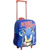 CERDÁ LIFE'S LITTLE MOMENTS Zaino da scuola in stile trolley di Sonic - Colore blu - 25 x 10 x 29 cm - Zaino da carrello realizzato in poliestere - Include tasselli antiscivolo - Prodotto originale progettato in Spagna