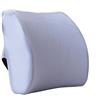 HomDSim Cuscino lombare in memory foam, supporto lombare per correggere la postura, sedile auto, casa, ufficio, sedia (grigio)