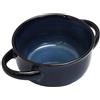 HOME DECO FACTORY, KA0429, Ciotola per zuppa in gres Resistente, Design Elegante e Senza Tempo, Ideale per zuppe, insalate e Dessert, Lavabile in lavastoviglie, Dimensione: Grande, Colore: Blu