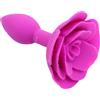 Kiotos Rose Silicone Anal Plug Pink