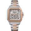 Ingersoll The Ollie-Orologio Automatico da Uomo con quadrante Scheletro e Cinturino in Acciaio Inox, 42 mm, Colore: Grigio I14502