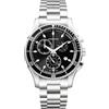 Hamilton Orologio Cronografo Quarzo Uomo con Cinturino in Acciaio Inox H37512131