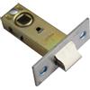 TOP-VIGOR 1 chiavistello tubolare a mortasa da 40 mm, serratura a linguetta piatta, silenziosa per porte interne, maniglie a leva
