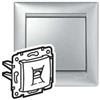 Legrand Bticino/-Valena alumin presa 1xrj45 ISDN