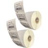 LEYF Etichette Dymo per Labelwriter 11354-2 confezione di etichette in rotolo x 1000 = 2000 etichette, autoadesive,compatibile per stampanti di etichette Dymo Labelwriter e Seiko, 57x32 mm