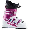 Lange Starlet 50 Bianco Rosa - Scarponi Da Sci Bambina 19.5