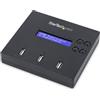 StarTech Dock per Unità USB - Duplicatore/Eraser Standalone 1:2 per Chiavette USB consente la copia del sistema e settore per settore a 1,5 GB/min, Erase a 3 Passaggi, Display LCD (USBDUP12)