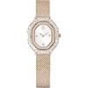 Swarovski Matrix Octagon Orologio, con Cristalli Cry e Zirconia, Taglio Round e Fancy, Impermeabile Fino a 50 m, Placcatura in Tonalitŕ Champagne Dorato, 30 x 25 mm, 7 mm, 12,5-19 cm, 1,2 cm