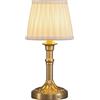 NEWSEE Set di 2 lampade da tavolo portatili senza fili con paralumi in tessuto a LED, batteria da 4000 mAh e luce dimmerabile continua da 2700 K, per soggiorno, camera da letto, ecc. (bronzo +