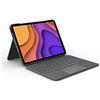 Logitech Folio Touch, custodia con tastiera per iPad dotata di trackpad e Smart Connector per iPad Air da 11 pollici (M2 e M3), iPad Air (4a e 5a generazione), Layout Italiano QWERTY - Grigio