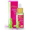 Helan, Elisir Antitempo D'oro, Illuminante Viso e Collo Donna, Siero Naturale per Pelle Secca e Disidratata, con Olio di Jojoba, Argan, Burro di Karitè e Vitamina E, 30 ml - Made in Italy