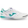 JOMA scarpe indoor JOMA Top flex 2502 indoor bianco/turchese