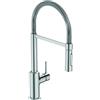 Ideal Standard Kolva Chef - Miscelatore per lavello da cucina, con doccetta estraibile, 2 getti, beccuccio professionale girevole a risparmio idrico BC473AA cromato