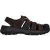 Skechers per uomo. 204111 Sandali Tresmen - Outseen marrone [3000913], 1 a 3 cm, Velcro, Casual, Sportivo, Outdoor, All'aperto
