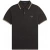 Fred Perry per uomo. [M3600] Polo M3600 verde, Casual, Cotone, Manica corta