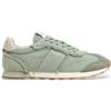 Pepe Jeans per donna. [PLS40034] Sneakers in pelle verde Once Twill, Basso, Camoscio, Stringhe, Casual