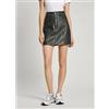 Pepe Jeans per donna. [PL901145] Gonna Angy nera, Nero, Casual, Poliestere
