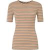 Pepe Jeans per donna. [PL505938] T-shirt Fleur multicolore, Casual, Manica corta, Cotone biologico, Sostenibile