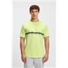 BOSS per uomo. 50550113 Maglietta verde Iconic Zone [3283904], Casual, Cotone, Manica corta