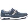 Xti per uomo. [14231103-NAVY] Mocassini 142311 blu, Tessuto, Basso, Stringhe, Casual
