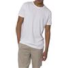 Blooker T-Shirt manica corta in cotone supima slim fit colore bianco Made in Italy