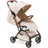 Nanan Passeggino Nanan 02 Chiusura automatica Portata 22 Kg con Visiera Spallacci Materassino Beige