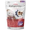 Italian Way CAT Sterilised Adult Grain Free Snack Pillows con Manzo, Latte e Mirtilli - 60 gr