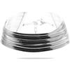 Freddy Bracciale multi-filo in acciaio silver con catena a serpente