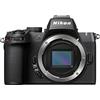 Nikon Z50II Body + Lexar SD128GB, Fotocamera Mirrorless, CMOS DX da 20.9 MP, Processore EXPEED 7, Sistema AF, Mirino Elettronico EVF, LCD 3.2 Touch, Video 4K, Nero [Nital Card: 4 Anni di Garanzia]