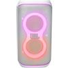 Jbl Partybox Club 120 Cassa Attiva Speaker Wireless Bluetooth Portatile con LED Impermeabile IPX4 2 Ingressi per Microfono fino a 12 h di Autonomia colore Bianco - Club 120 JBLPBCLUB120SWEP
