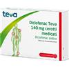 Teva Diclofenac Teva - 5 cerotti medicati 140 mg