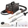 VEVOR Kit Estrattore per Carrozzeria 3KW, Stazione Saldatrice per Rimozione Ammaccature a Punti 6 Modalità di Saldatura, Kit di Strumento per Riparazione Ammaccature Carrozzeria per Auto Camion Moto