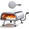 VEVOR Forno Elettrico per Pizza da 12 pollici per Cucina Ristorante Campeggio