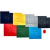 VEVOR Tappetini per timbri in cemento 7 pezzi, Tappetino per timbri in poliuretano per piastrelle in pietra, 618 x 618 mm, Stampo per texture in cemento senza cuciture per decorazioni, Multicolore