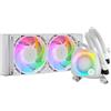 EK Water Blocks Dissipatore cpu a liquido Ek Water Blocks Ek-nucleo aio CR360 lux D-RGB 120mm Bianco [3831109897850]