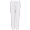 Armani Exchange Icon Project, Shiny Studs Logo Pantaloni da Tuta, Bianco Ottico, M Donna