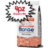 MONGE CANE CROCCHETTA ALL BREEDS ADULT SALMONE E RISO 12 KG [PREZZO A CONFEZIONE - acquisto min. 4 confezioni]